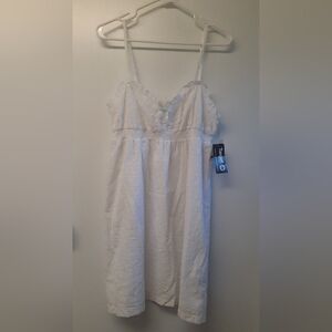 NWT White eyelet lace sundress - Target Apparel brand - size large
